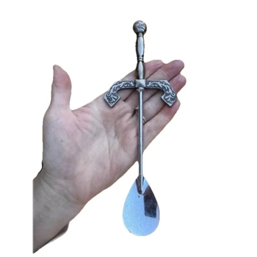 Vintage Barware Nights Jigger and Mixing Spoon Bar Tool Set Mid-century Modern‎